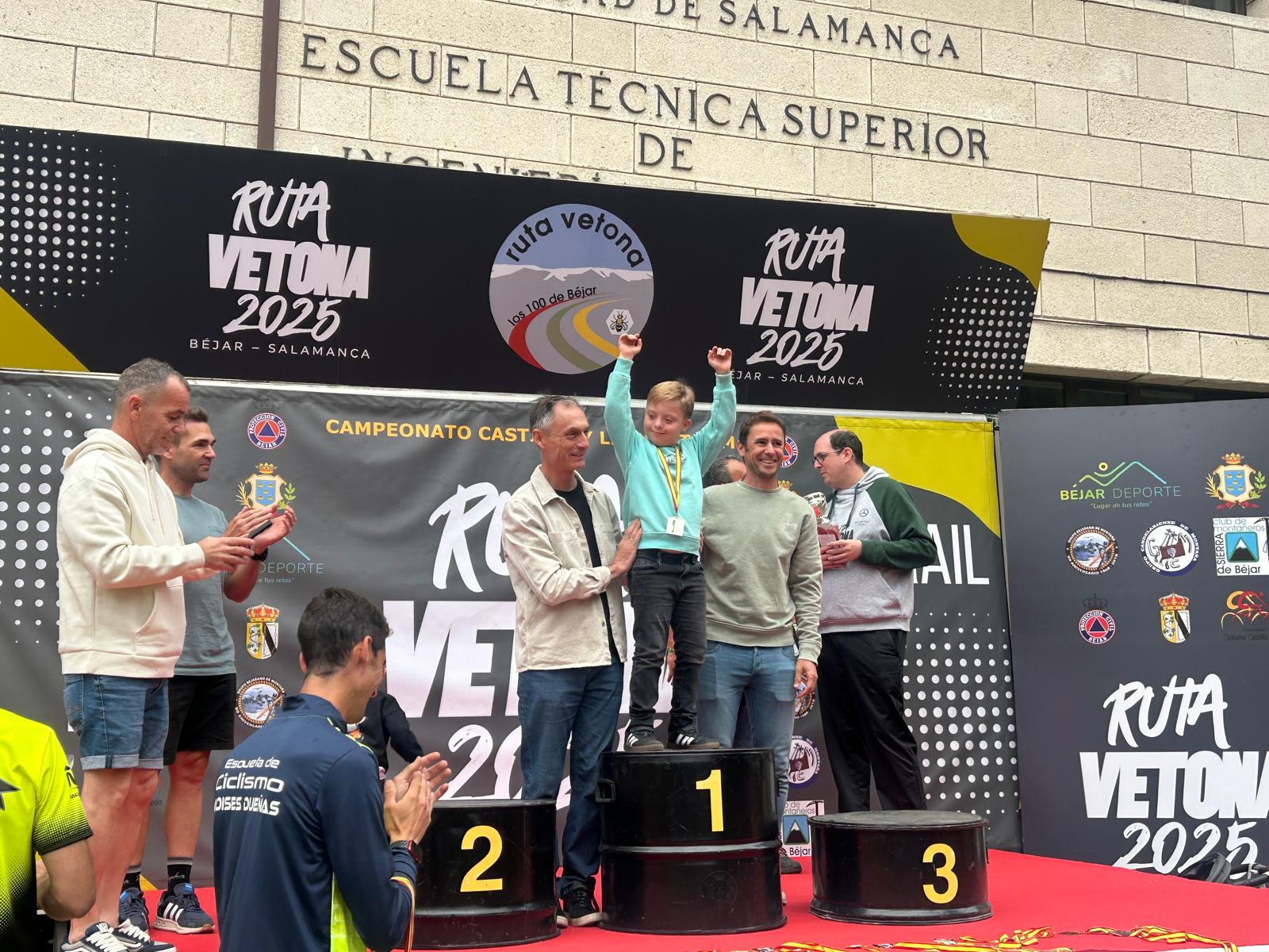 Buen ambiente en el Criterium de Dueñas en Béjar